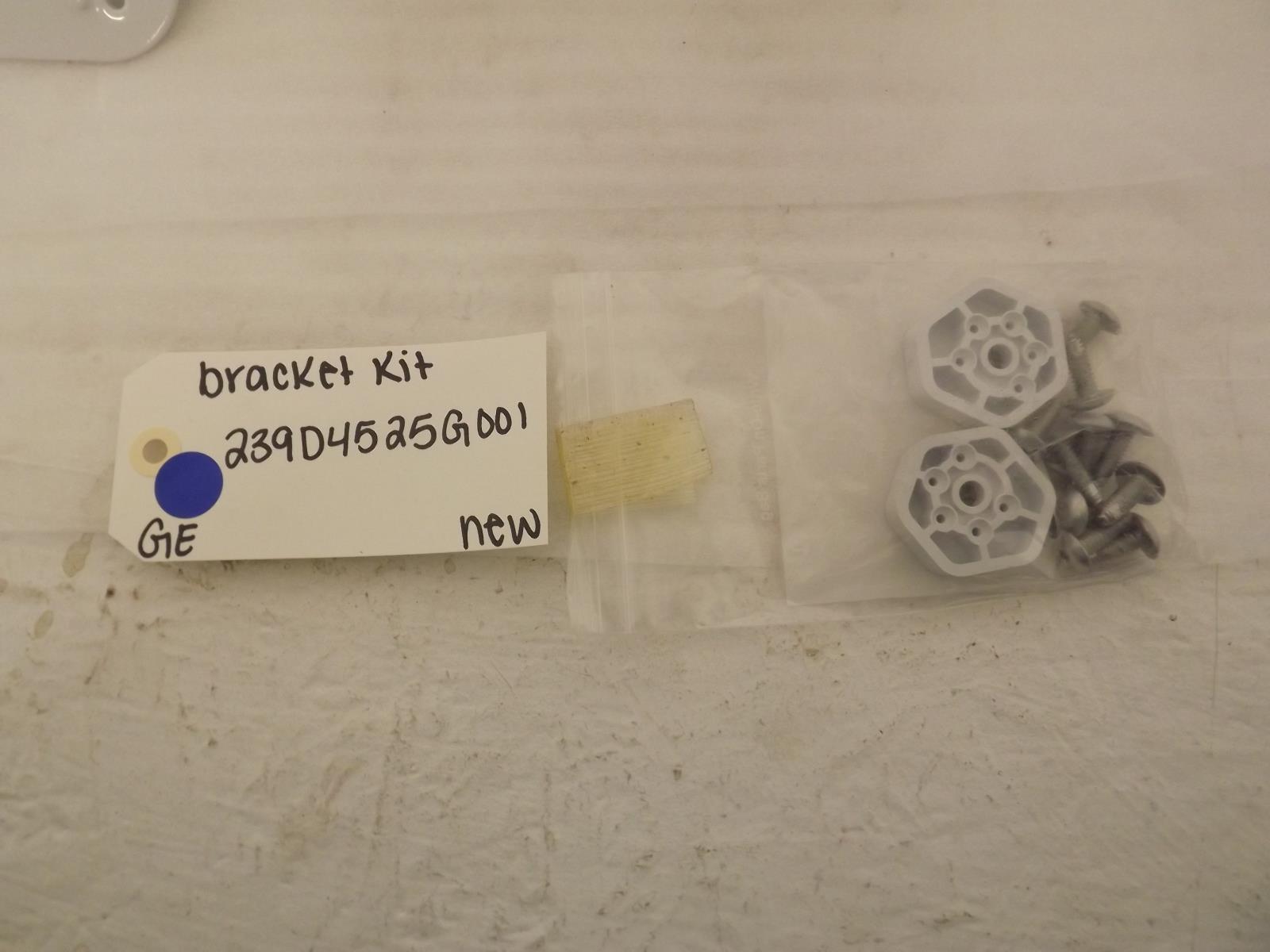 GE Freezer 239D4525G001 Bracket Kit New GE Freezer 239D4525G001 Bracket Kit New